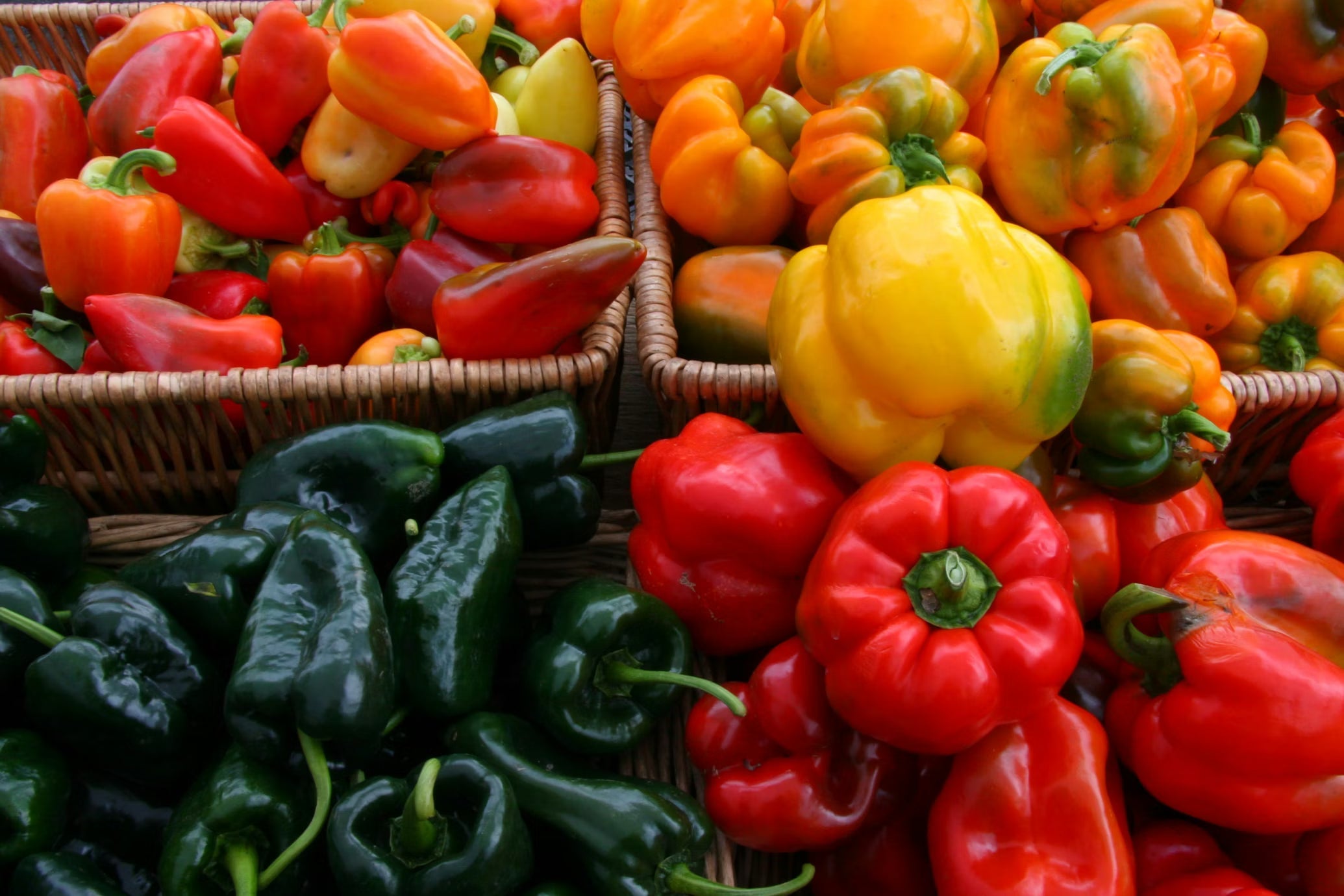 • Crisp Peppers •